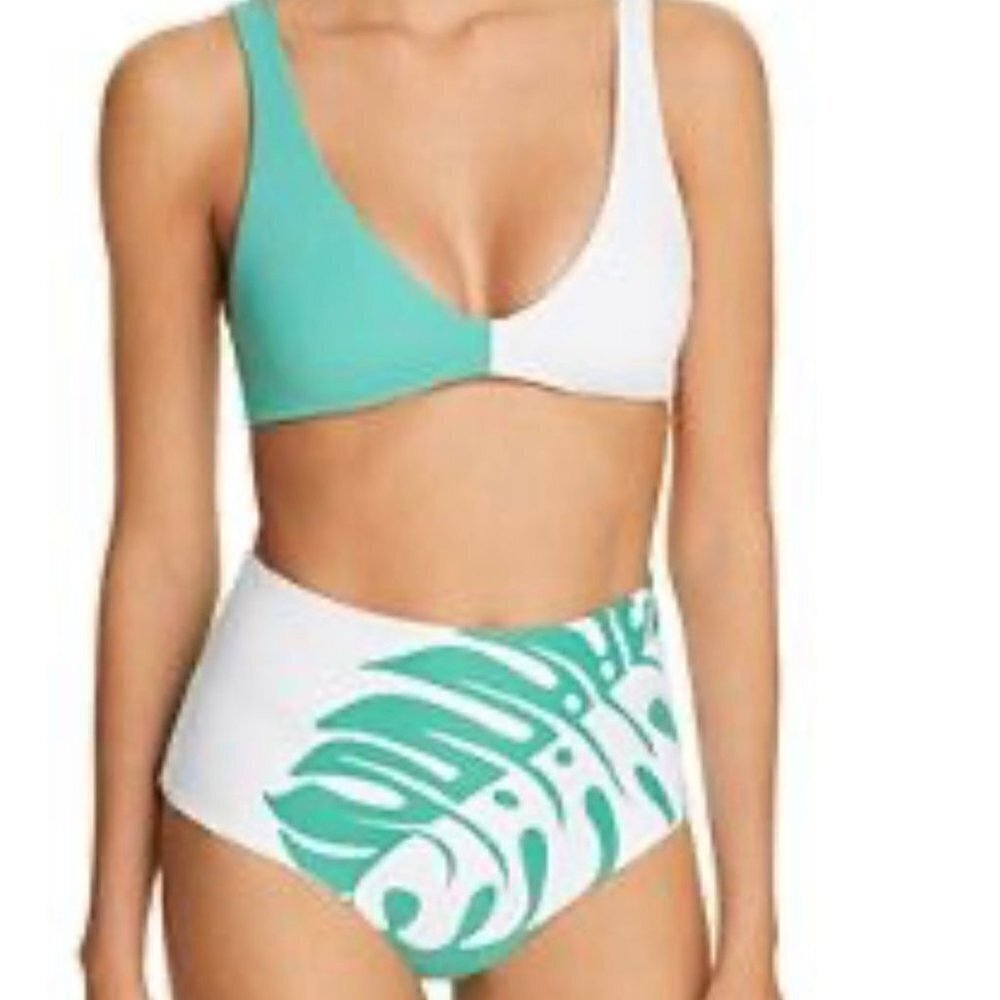 L* Space Ozzie Bikini Top & Portia High Waist Bikini Bottom SET I Si…
